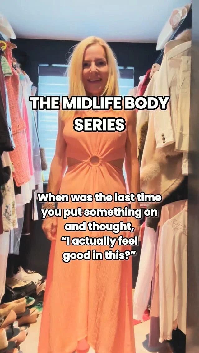 Have you stopped enjoying getting dressed?
One of the saddest things I hear from people before they become clients is:
“I don’t know what’s happened. Nothing in my wardrobe feels right anymore.”
It isn’t always because you’ve gained lots of weight.
For many people, it’s because their Midlife Body has changed.
Your arms may not feel as firm.
Your tummy may feel softer.
Your bottom may have lost its shape.
Your clothes simply don’t sit in the same way they did ten years ago.
The good news is that these changes don’t automatically mean you have to accept them.
By improving skeletal muscle, understanding your unique body type and using the correct resistance exercises, it’s often possible to create noticeable improvements in the way your body looks, feels and moves.
I’m 60 myself, so I understand these changes personally as well as professionally.
After more than 50,000 client hours over the past 16 years, I’ve learnt that confidence rarely comes from being thinner.
It comes from feeling comfortable in your own body again.
Private Body Firming Appointments are available in Chelsea or anywhere in the world by Zoom, FaceTime or WhatsApp. 
Comment “MIDLIFE BODY”, and I’ll send you more information about my Body Firming Appointments. 
#MidlifeBody
#MidlifeConfidence
#WomenOver40
#BodyFirming
#Over40Style